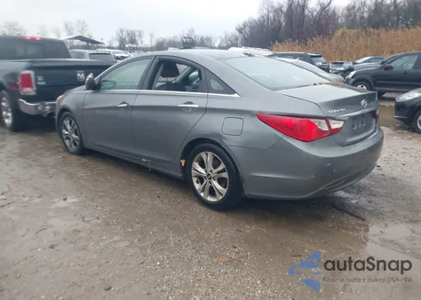 2013 Hyundai Sonata Limited from USA, damaged, VIN 5NPEC4AC3DH573903